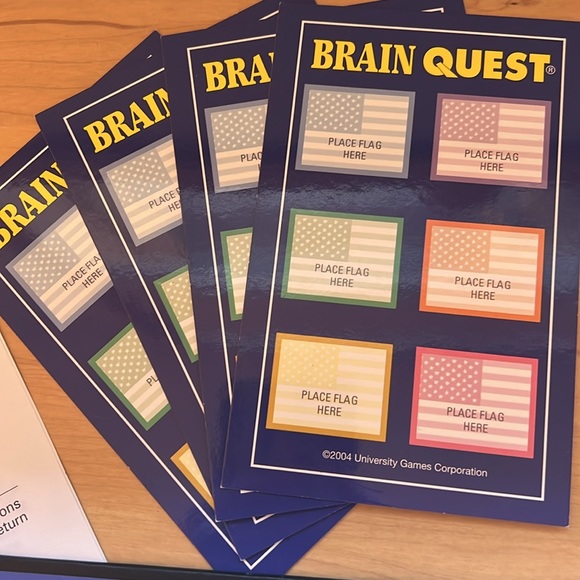 Like New - University Games Brain Quest Know The States Game - Picture 5 of 9